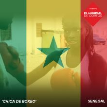 WCOS Poster Chica De Boxeo Senegal